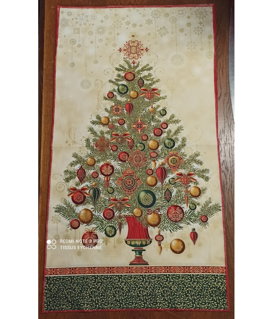 Sapin de Noel - Panneau de 106 x 57 cm