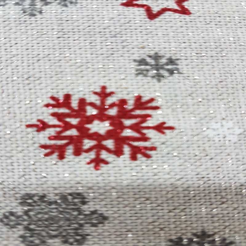 Tissu Coton Flocon De Neige